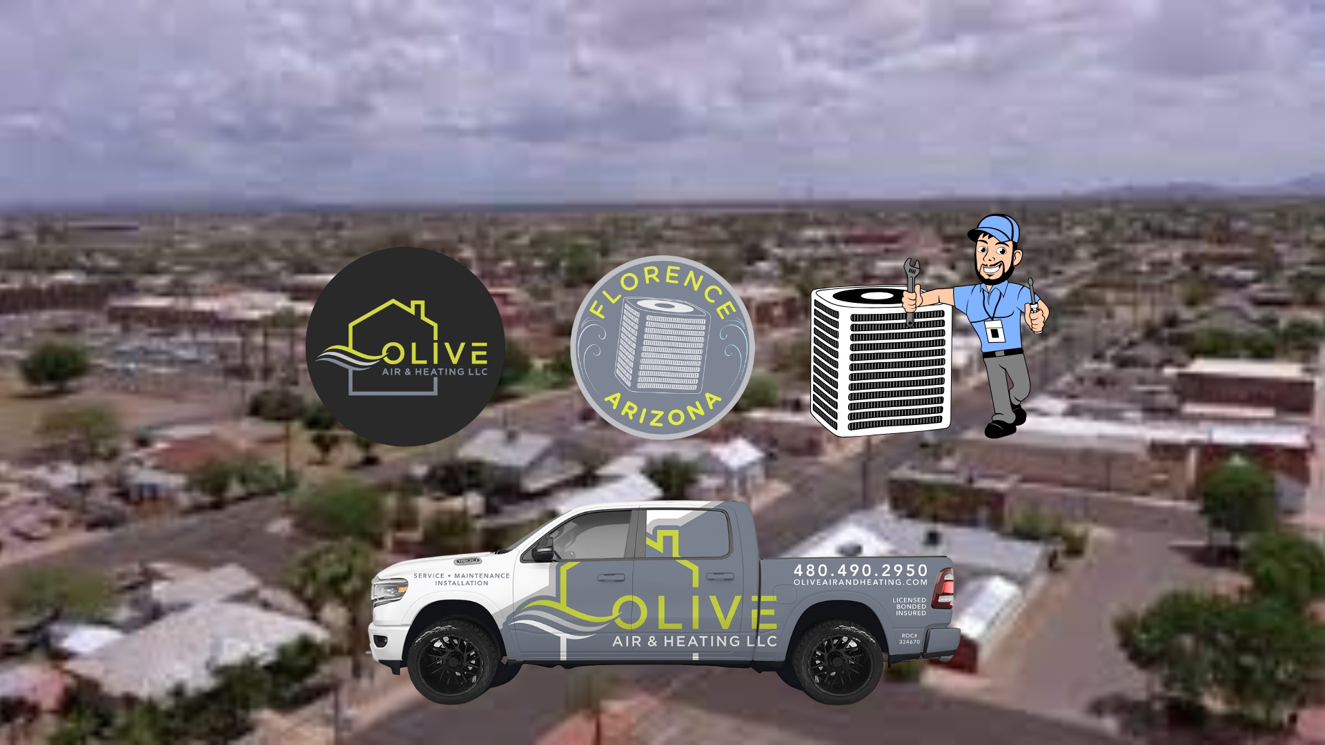 Florence AZ HVAC services—air conditioning tune-ups, furnace repair, heat pump maintenance, and 24/7 heating and cooling.