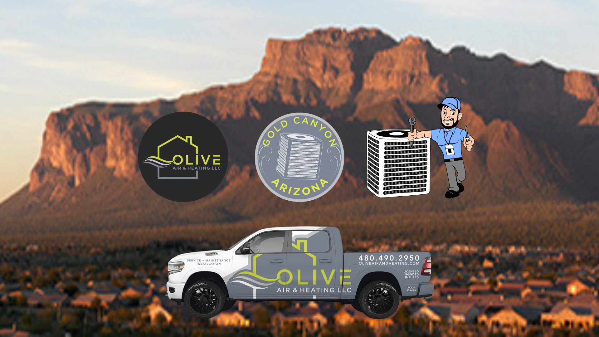 Gold Canyon AZ Heating and Cooling—AC repair, furnace tune-up, HVAC maintenance, heat pump service, and air conditioning repair.